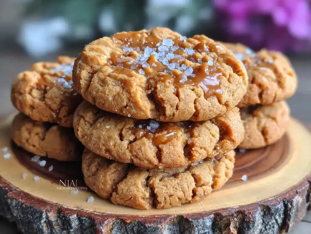 3-Zutaten-Erdnussbutter-Kekse - featured image