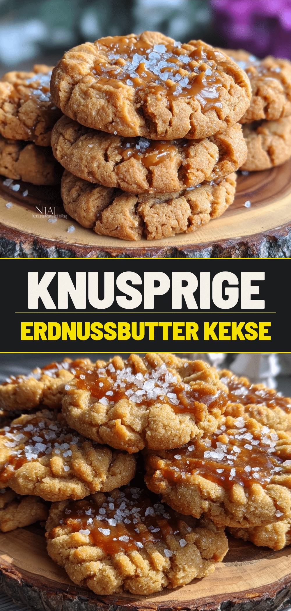 3- Zutaten Erdnussbutter-Kekse: Der perfekte, knusprige Party-Hit 5 3-Zutaten-Erdnussbutter-Kekse recipe