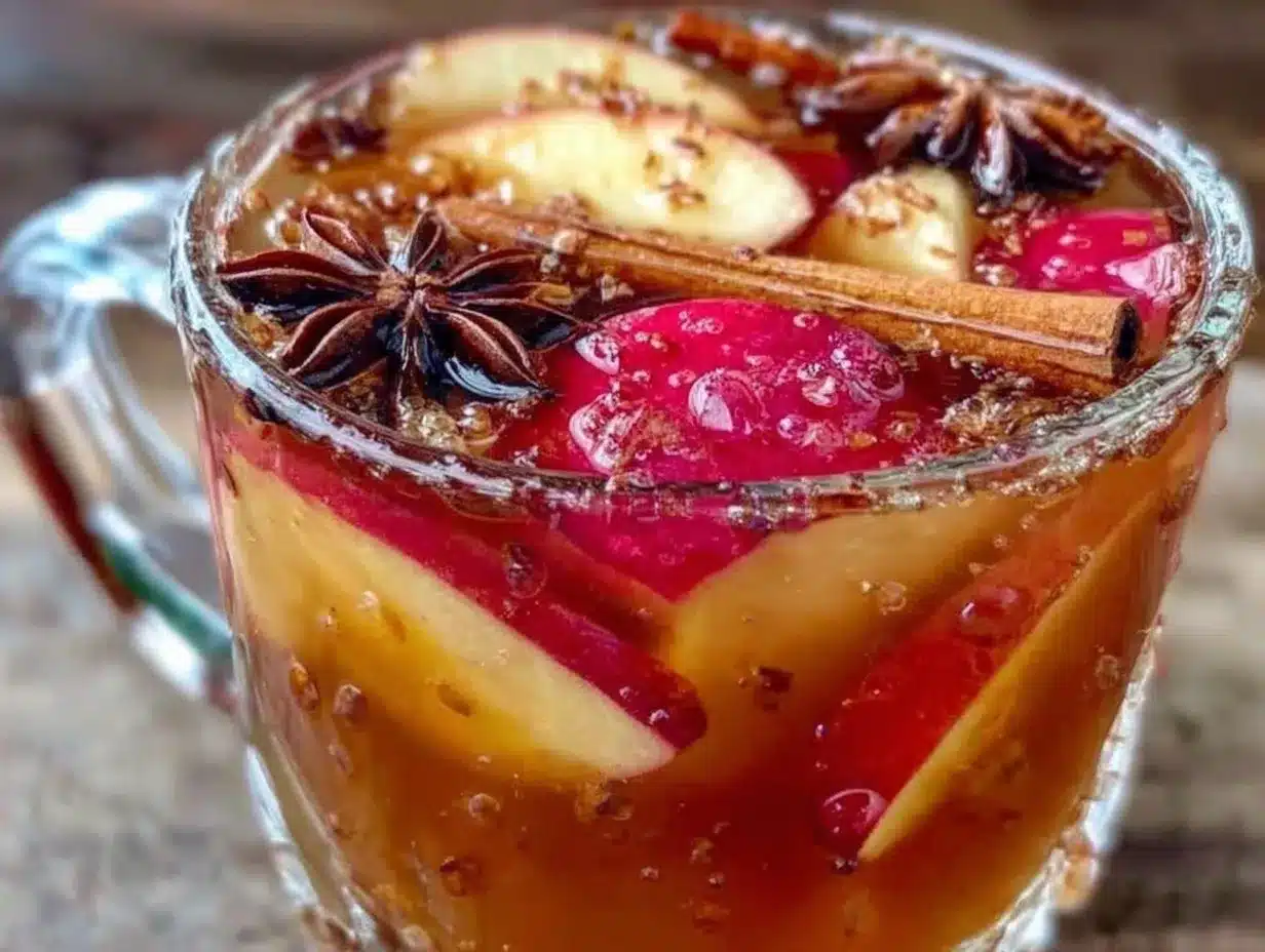 Apfel-Zimt-Punsch: Der perfekte Punsch für gemütliche Abende 4 Apfel-Zimt-Punsch preparation steps