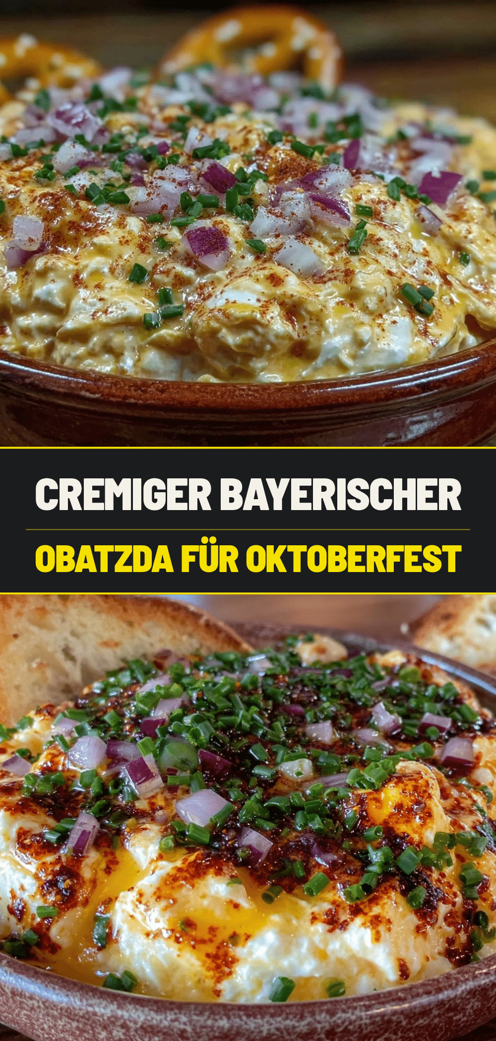 Obatzda: Bester Bayerischer Käseaufstrich zum Nachmachen 5 Bayerischer Obatzda recipe