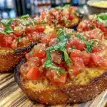 Bruschetta mit Tomaten - featured image
