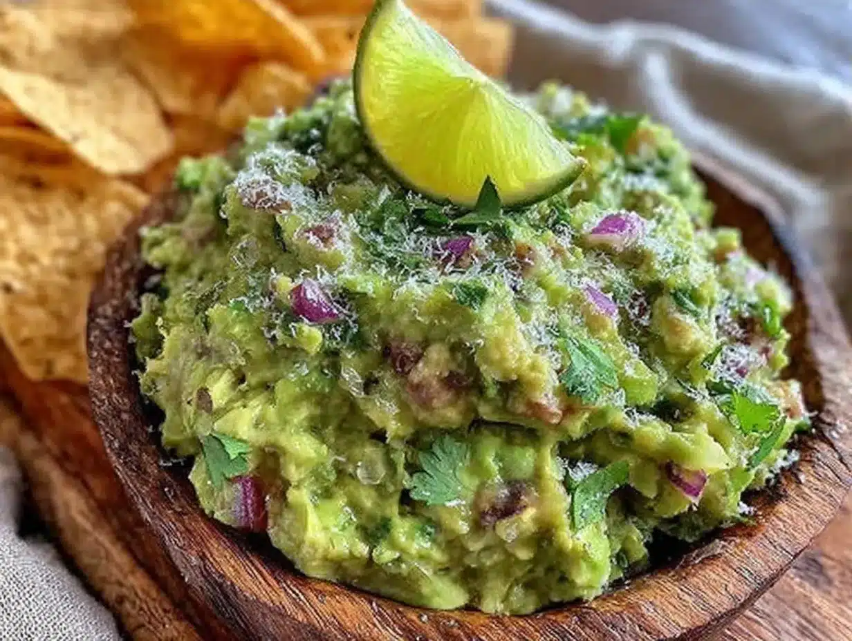 Cremige Guacamole: Bestes Rezept für Partys 4 cremige Guacamole mit Limette preparation steps