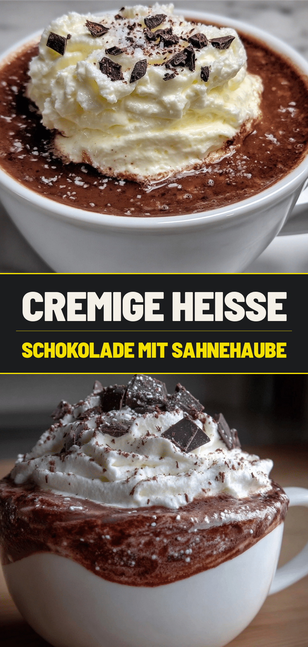 Cremige Heiße Schokolade: 10 Min. Luxus für Gäste 5 Cremige Heiße Schokolade recipe