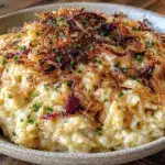 Cremige Käsespätzle mit Röstzwiebeln - featured image