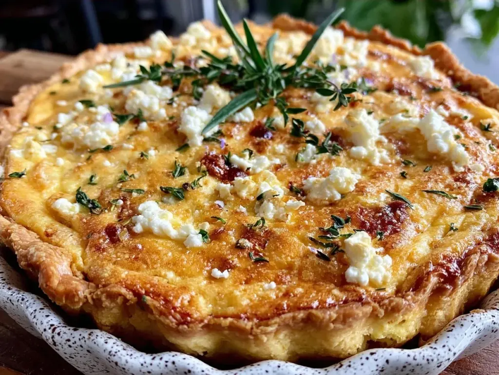 Cremige Kürbis-Quiche - featured image