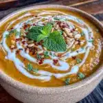 Cremige Kürbissuppe mit Kokosmilch - featured image