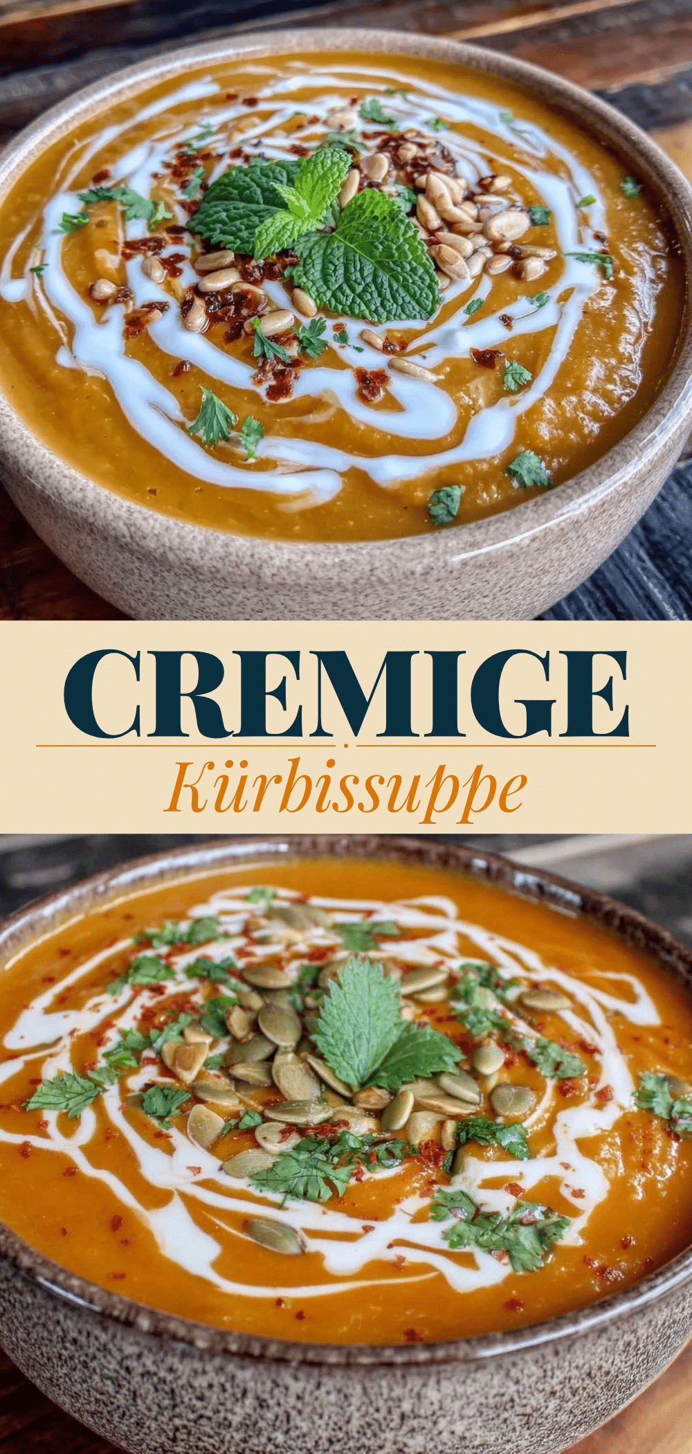 Cremige Kürbissuppe mit Kokosmilch: 5-Schichten Gourmet-Rezept 5 Cremige Kürbissuppe mit Kokosmilch recipe