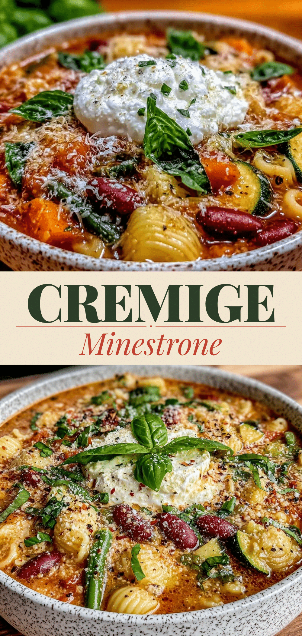 Cremige Minestrone mit Saisongemüse: Der perfekte Party-Tipp 5 cremige Minestrone mit Saisongemüse recipe