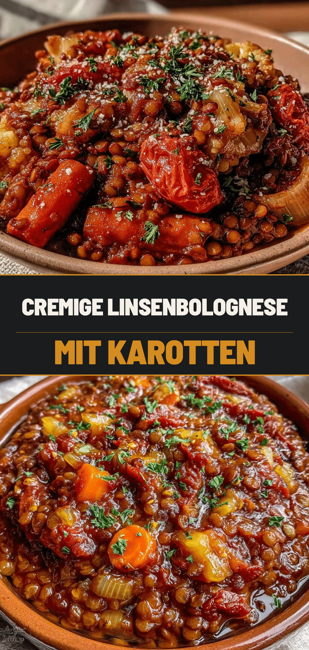 Cremige Vegetarische Linsenbolognese: Perfekt für Gäste 5 cremige vegetarische Linsenbolognese recipe