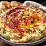 cremiger Hummus mit Paprika - featured image
