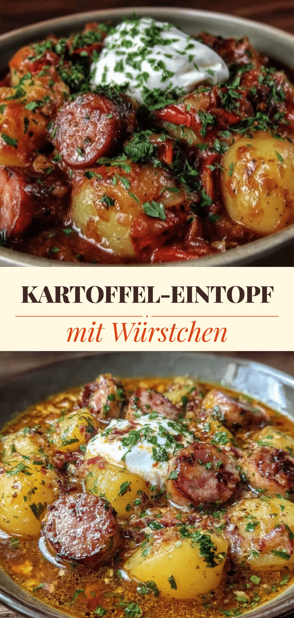 Cremiger Kartoffeleintopf: Das perfekte Rezept für gemütliche Abende 5 cremiger Kartoffeleintopf mit Würstchen recipe