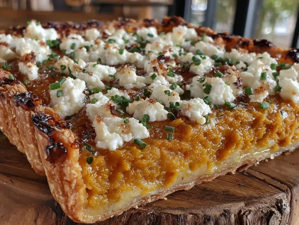 Cremiger Kürbis-Flammkuchen - featured image