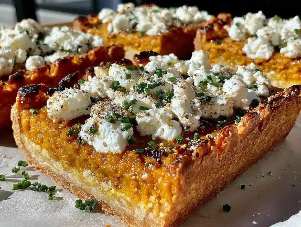 Cremiger Kürbis-Flammkuchen: 5 Schritte für Gäste 4 Cremiger Kürbis-Flammkuchen preparation steps