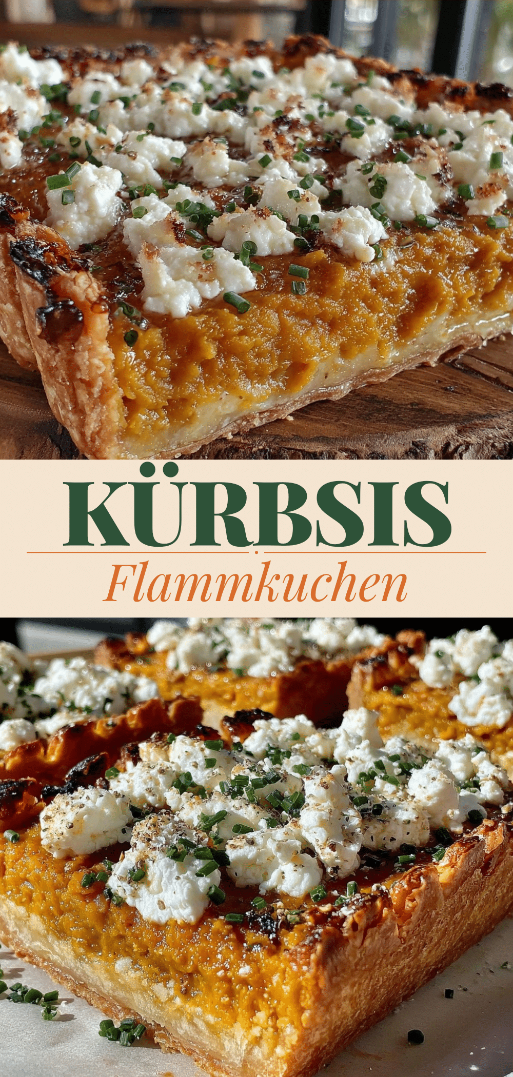 Cremiger Kürbis-Flammkuchen: 5 Schritte für Gäste 5 Cremiger Kürbis-Flammkuchen recipe