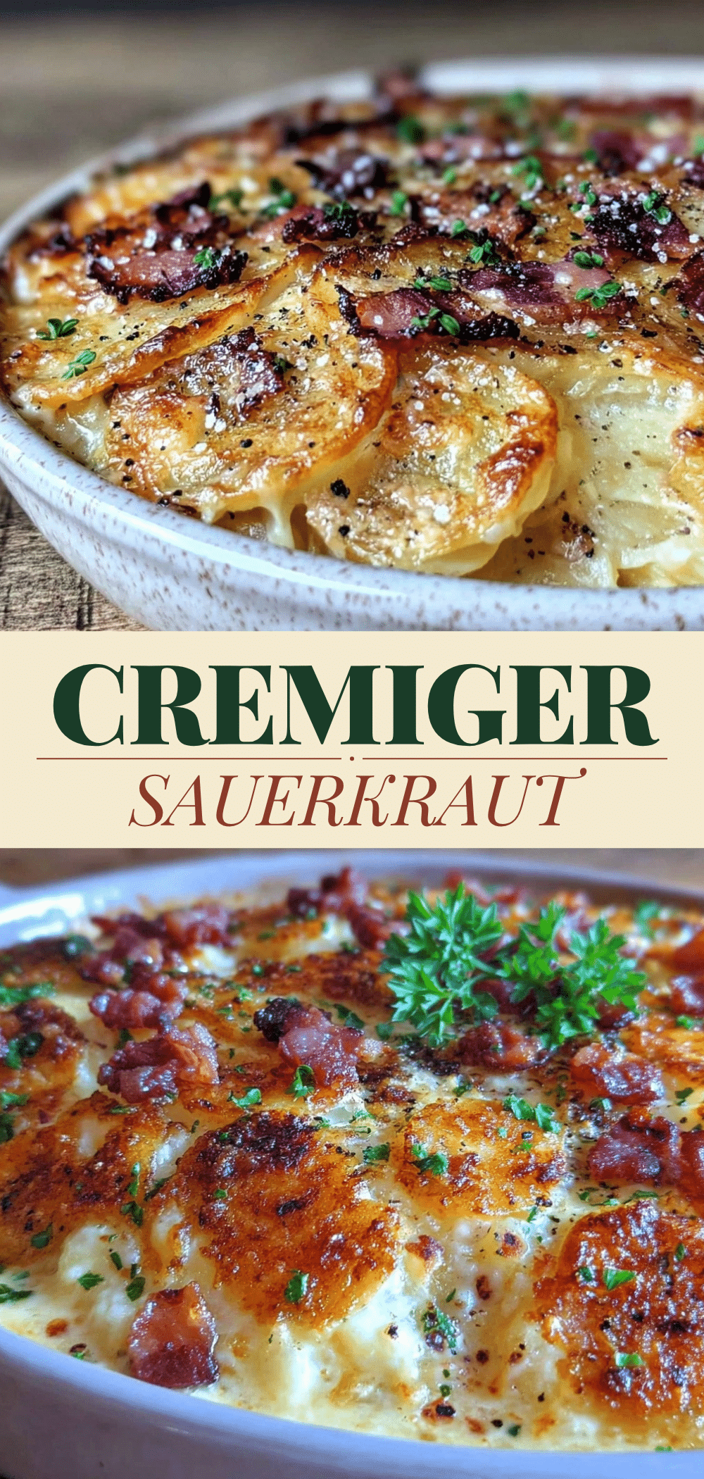 Cremiger Sauerkrautauflauf: Das perfekte Festessen 5 Cremiger Sauerkrautauflauf recipe