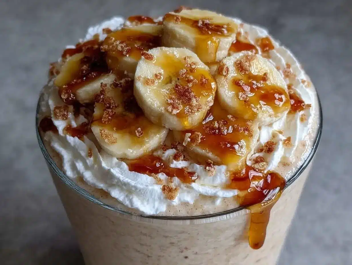 Cremiger Vanille-Banane Smoothie: 3 Zutaten für perfekte Abende 4 Cremiger Vanille-Banane Smoothie preparation steps