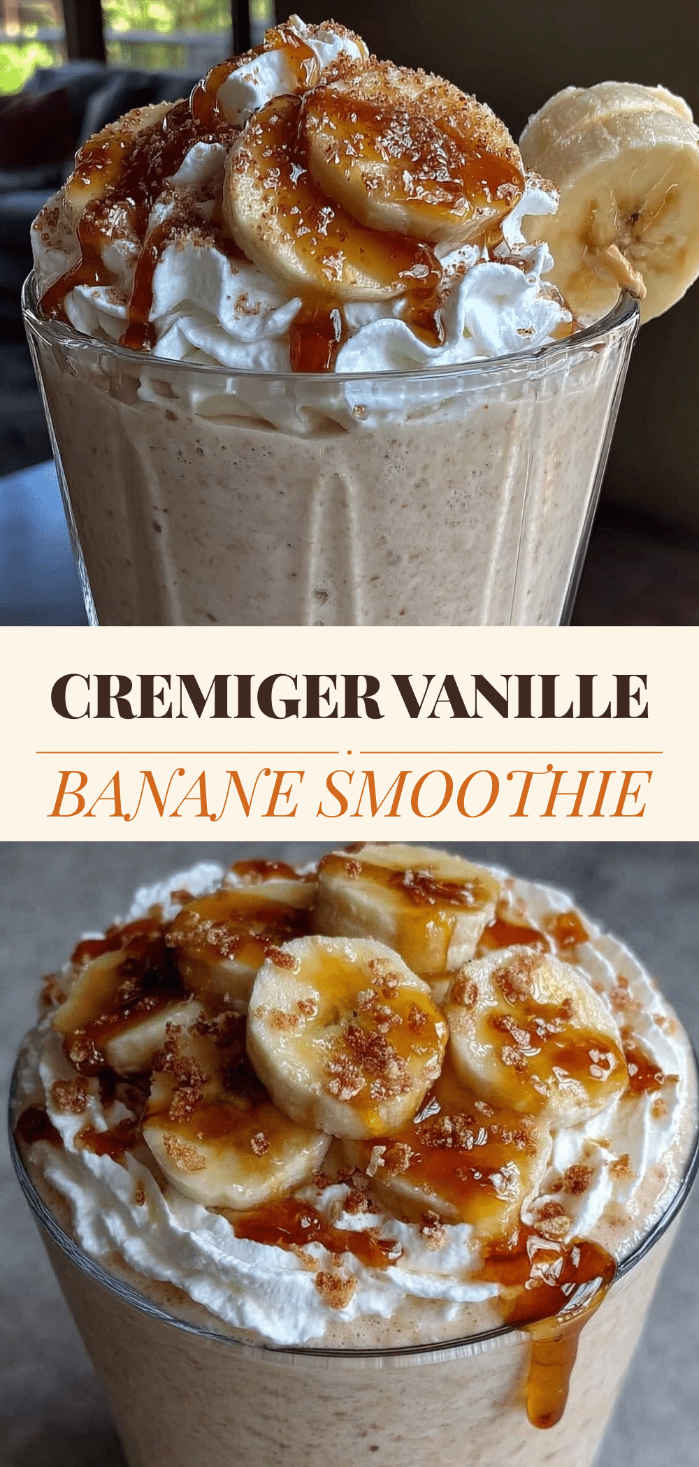 Cremiger Vanille-Banane Smoothie: 3 Zutaten für perfekte Abende 5 Cremiger Vanille-Banane Smoothie recipe