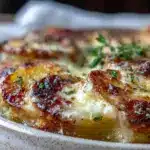 Cremiges Erntedankfest Kürbis-Kartoffel-Gratin - featured image