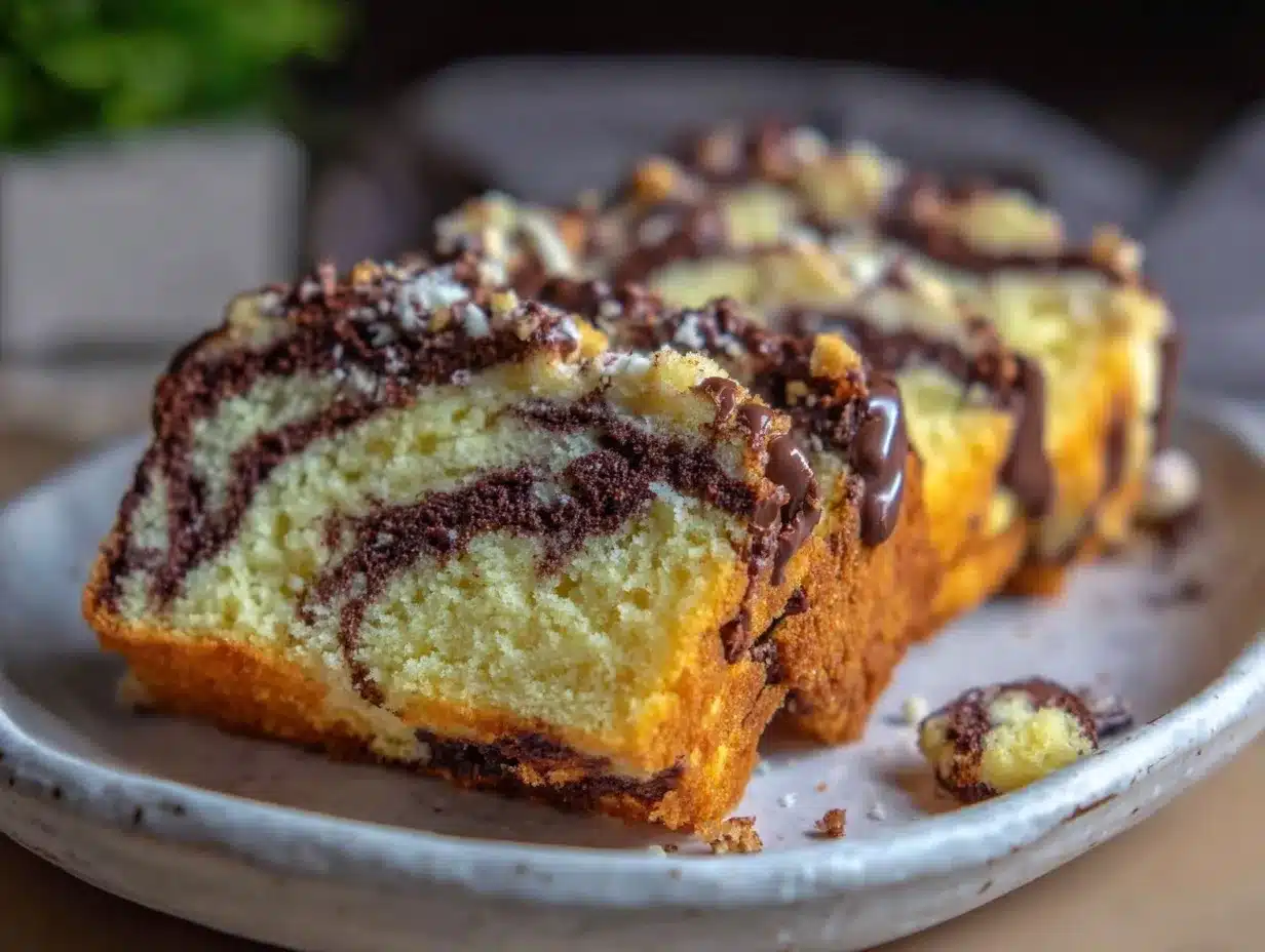 Einfacher Saftiger Marmorkuchen: Saftiger Schokokuchen für Gäste 4 Einfacher Saftiger Marmorkuchen preparation steps
