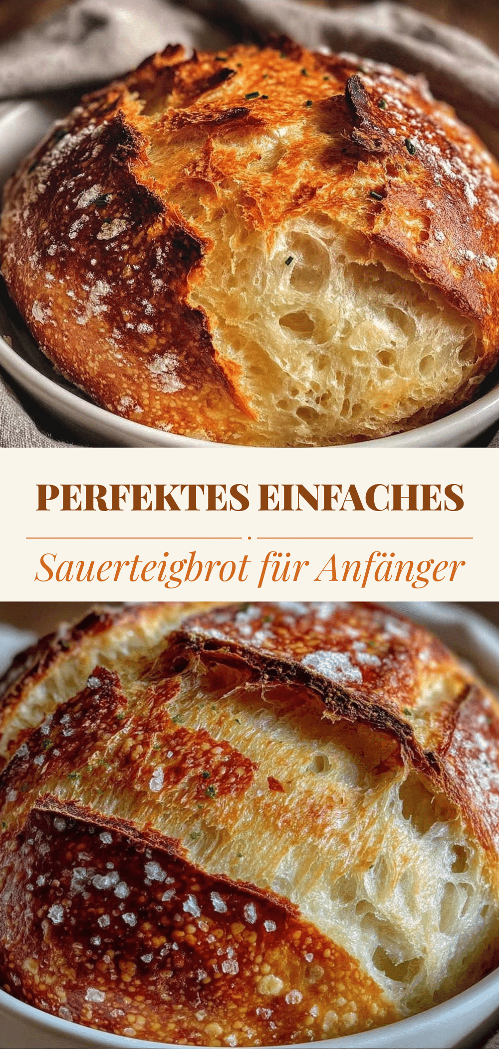 Einfaches Sauerteigbrot für Anfänger: Das perfekte Knüstern 5 einfaches Sauerteigbrot für Anfänger recipe