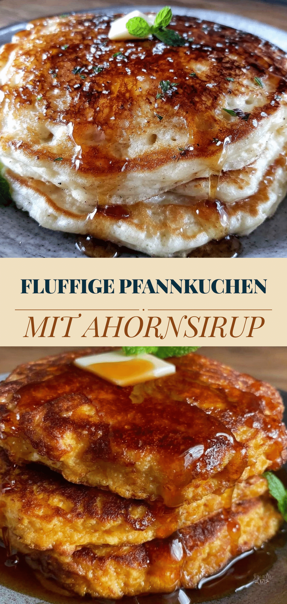 Fluffige Pfannkuchen: 5 Min. Perfekt für Gäste 5 fluffige Pfannkuchen recipe