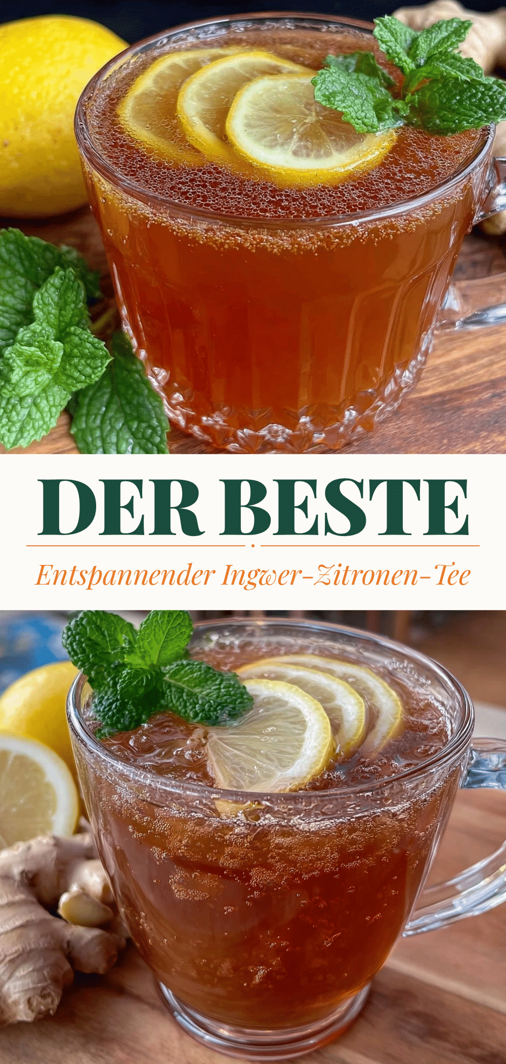 Ingwer-Zitronen-Tee: Der beste Wellness-Drink 5 Ingwer-Zitronen-Tee recipe