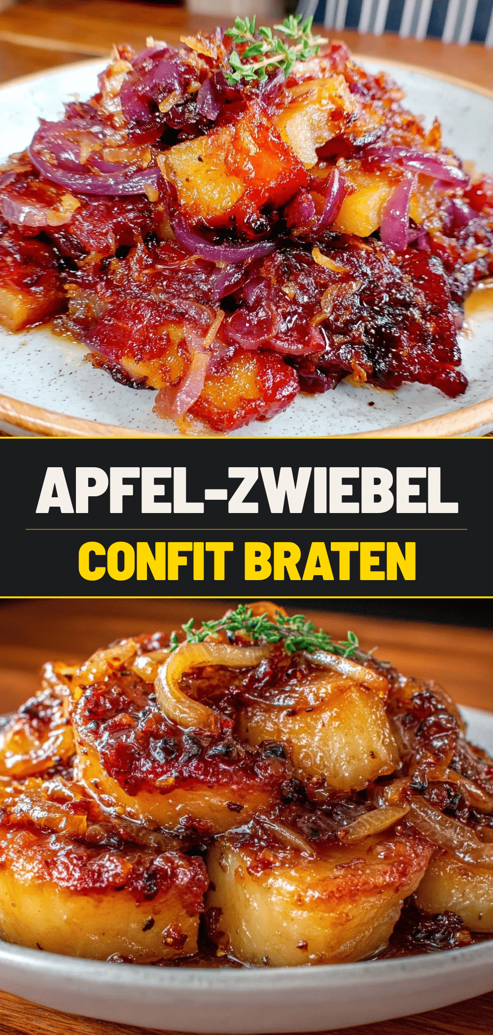 Karamellisierte Apfel-Zwiebel-Confit: 3 Schritte für das perfekte Abendessen 5 karamellisierte Apfel-Zwiebel-Confit recipe