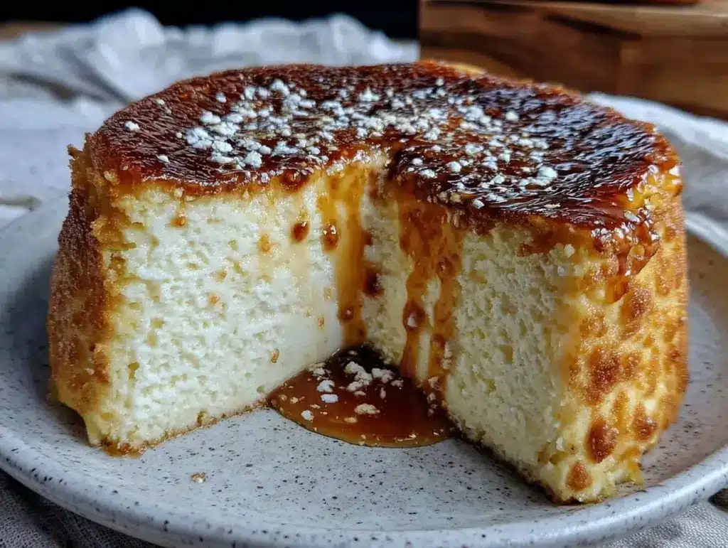 Keto Käsekuchen ohne Boden - featured image