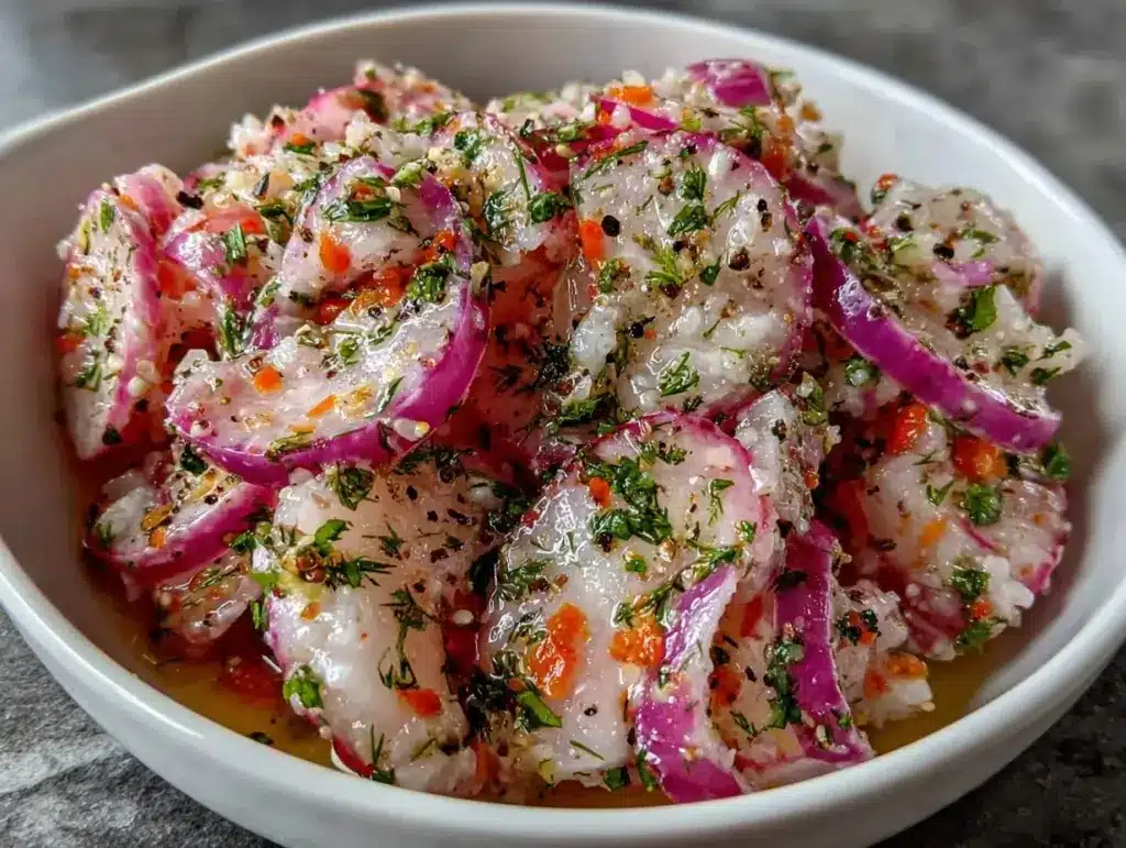 knackiger Radi-Salat für Gäste - featured image