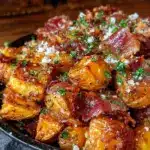 Knusprige Bratkartoffeln mit Speck - featured image
