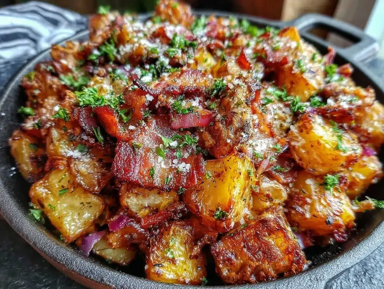 Knusprige Bratkartoffeln mit Speck: 5 Tipps für das perfekte Weekend 4 Knusprige Bratkartoffeln mit Speck preparation steps