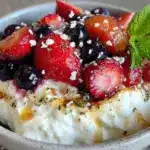 Leichte Quarkspeise mit Beeren - featured image