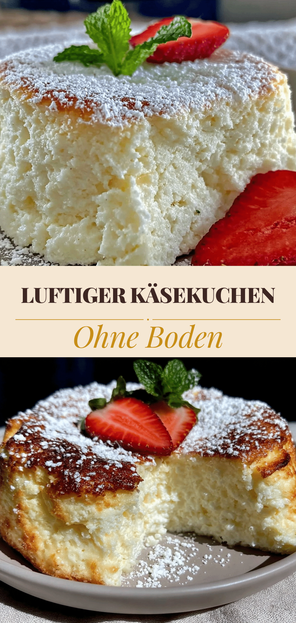 Luftiger Käsekuchen ohne Boden: Perfekt für jeden Anlass 5 luftiger Käsekuchen ohne Boden recipe