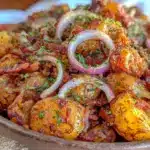 Oktoberfest Kartoffelsalat mit Speck - featured image