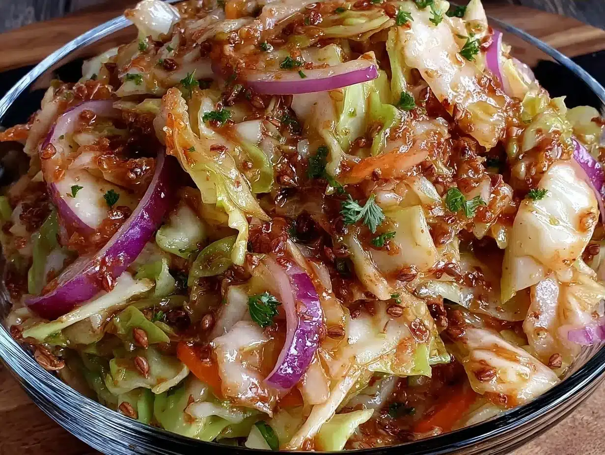 Oktoberfest Krautsalat: 5-Minuten Rezept für Perfekten Beilagensalat 4 Oktoberfest Krautsalat preparation steps