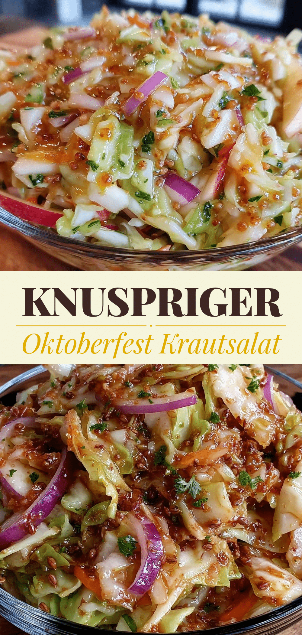 Oktoberfest Krautsalat: 5-Minuten Rezept für Perfekten Beilagensalat 5 Oktoberfest Krautsalat recipe