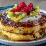 proteinreiche Quark-Pfannkuchen - featured image
