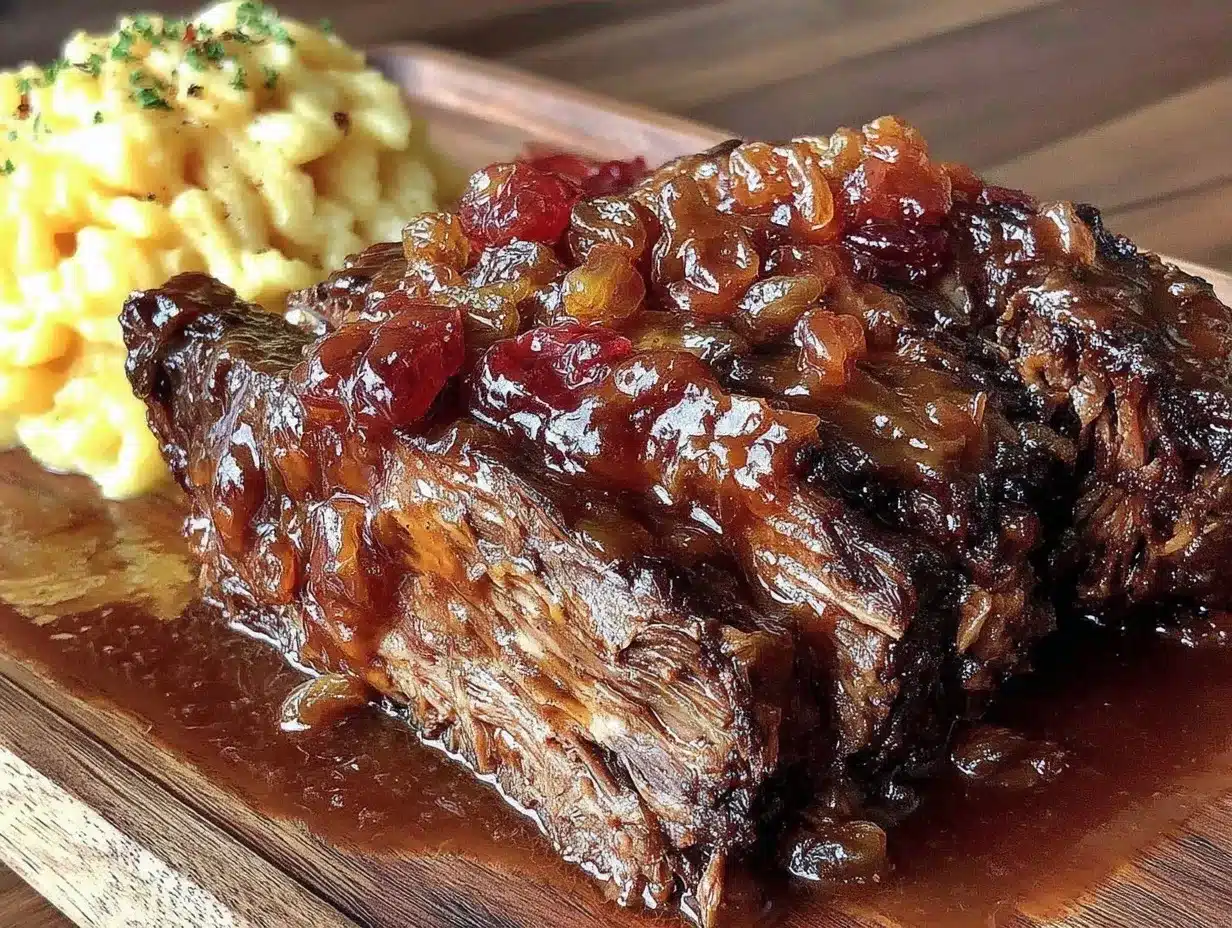 Rheinischer Sauerbraten mit Rosinen: 5 Schritte zum perfekten Party-Highlight 4 Rheinischer Sauerbraten mit Rosinen preparation steps
