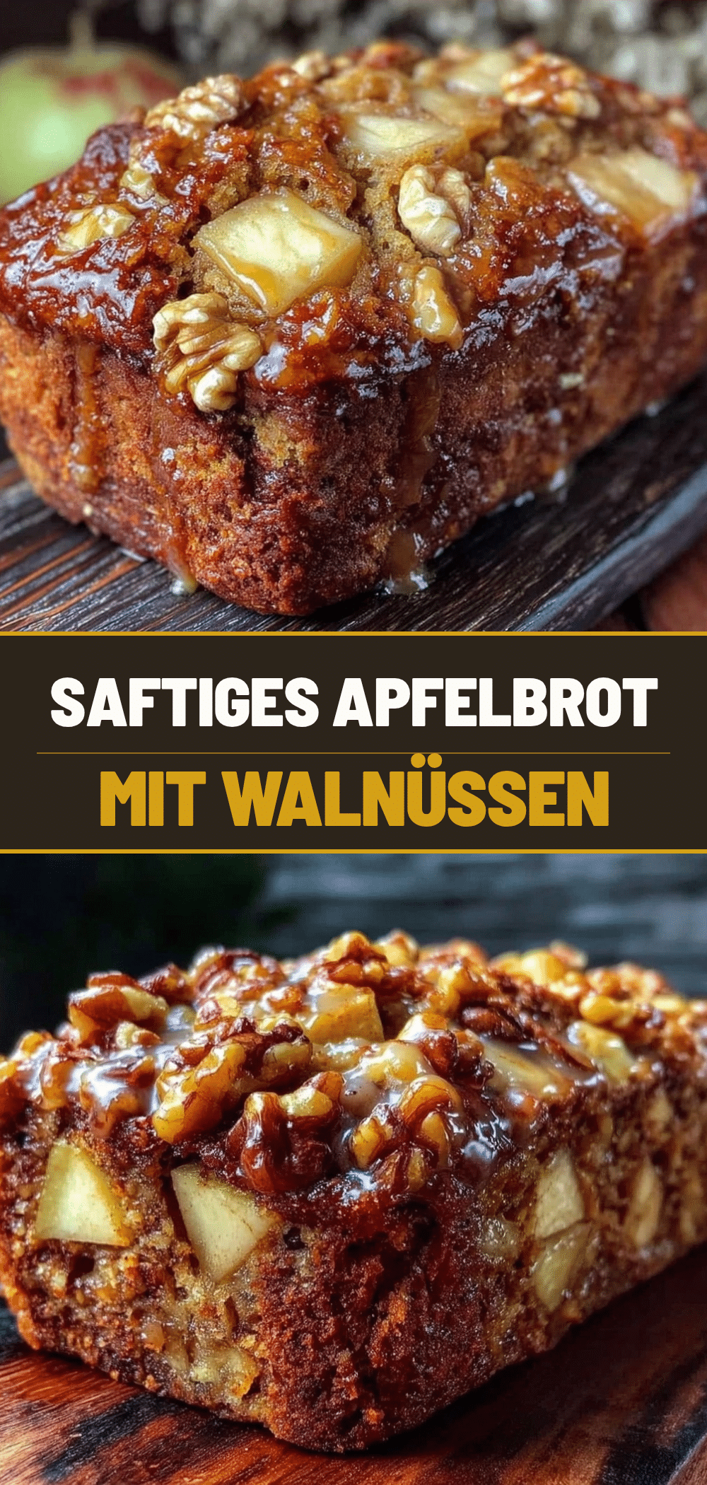 Saftiges Apfelbrot mit Walnüssen: Perfektes Weekend-Rezept 5 saftiges Apfelbrot mit Walnüssen recipe