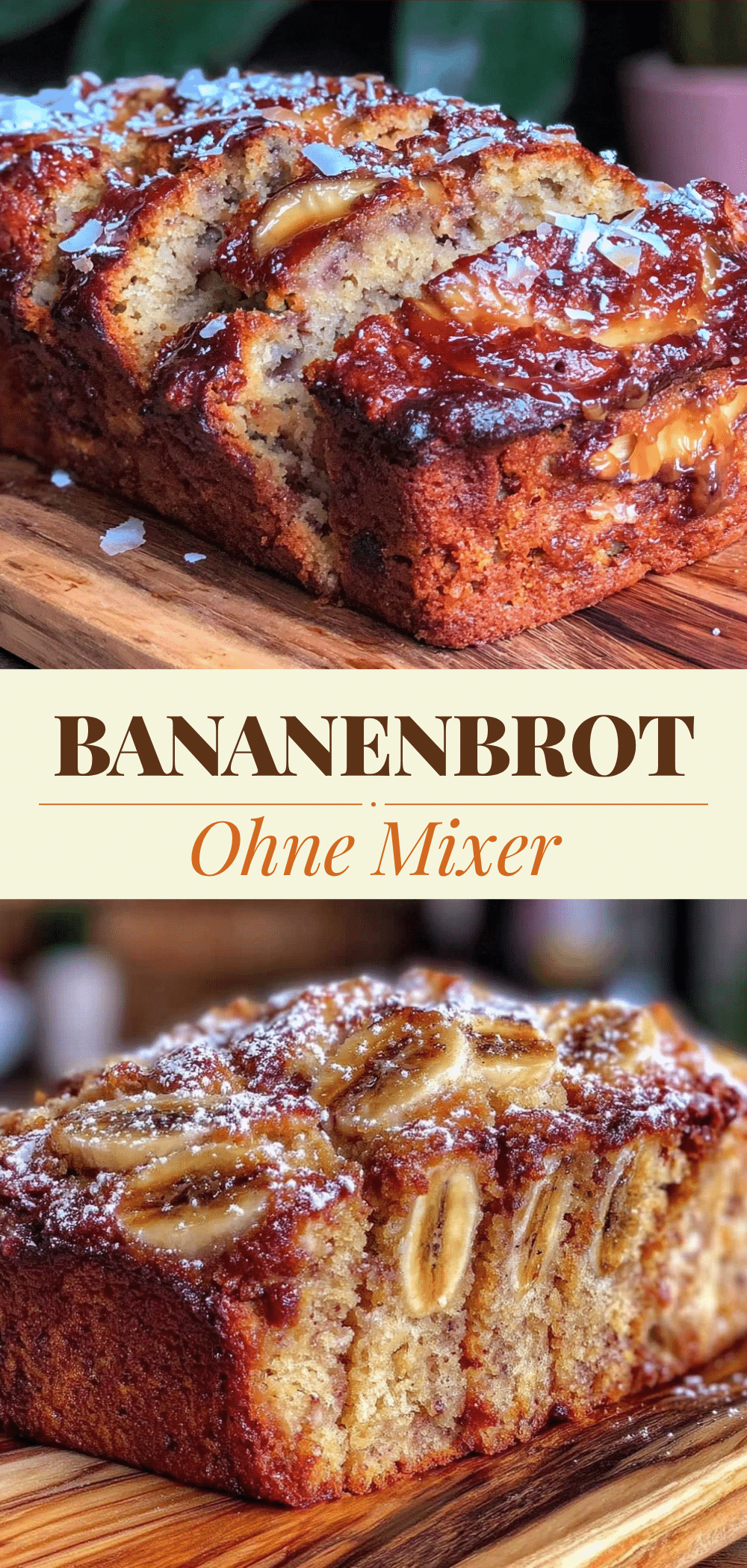 Saftiges Bananenbrot: Perfect für gemütliche Abende 5 Saftiges Bananenbrot ohne Mixer recipe