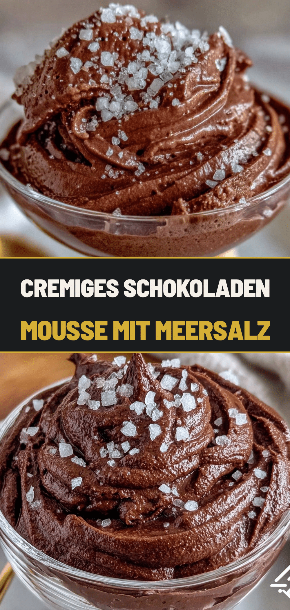 Schokoladen-Mousse: Das perfekte Dessert für Ihre Gäste 5 Schokoladen-Mousse mit Meersalz recipe