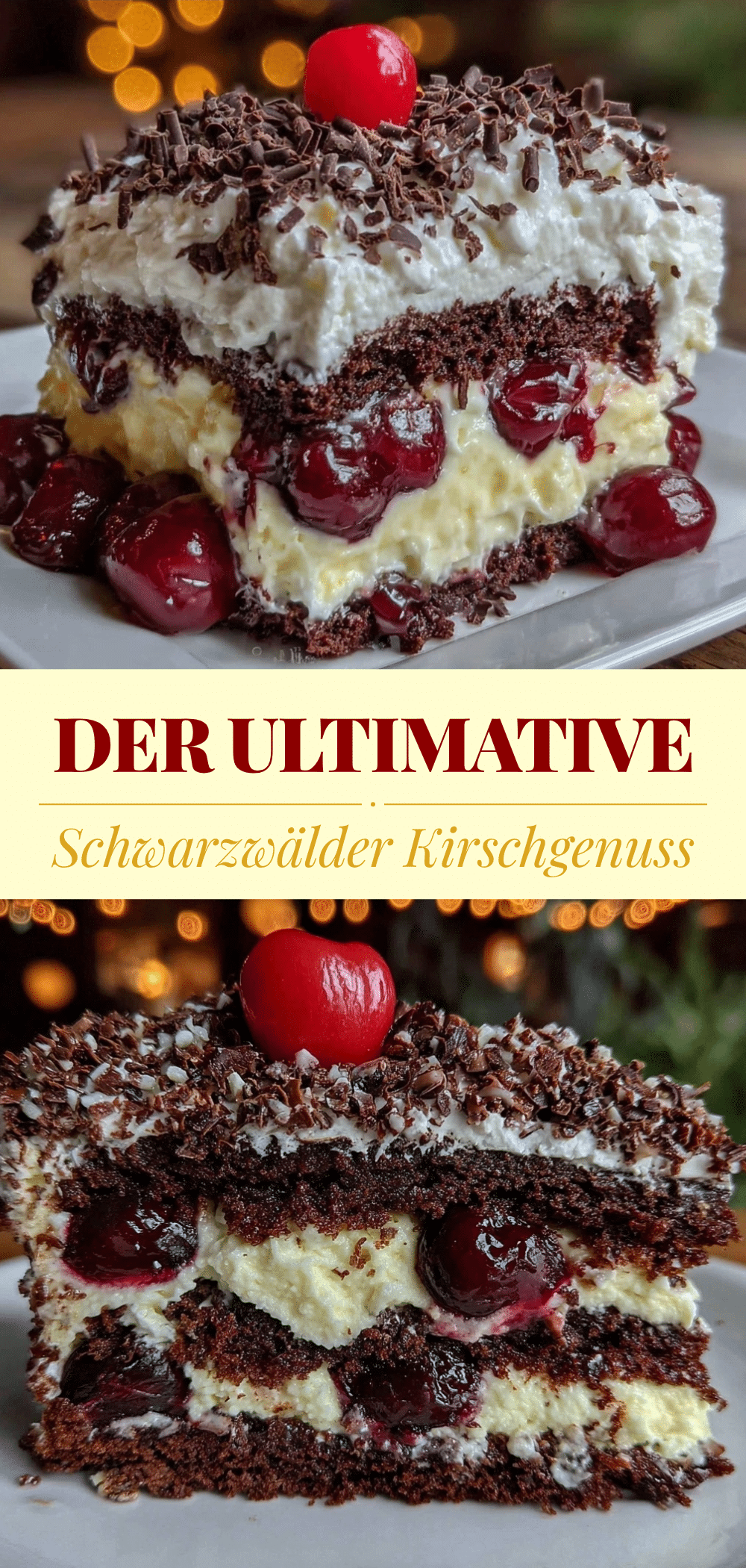 Schwarzwälder Kirschtorte: Perfekt für Feiern 5 Schwarzwälder Kirschtorte recipe