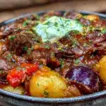 Slow Cooker Rindergulasch - featured image