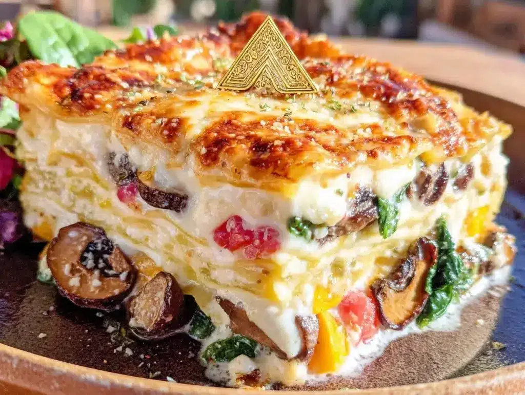 vegetarische Gemüselasagne - featured image