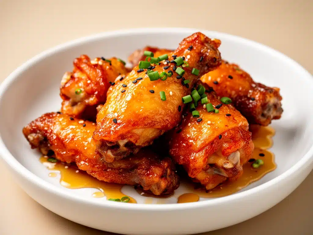 Airfryer Wings Honig-Knoblauch - featured image