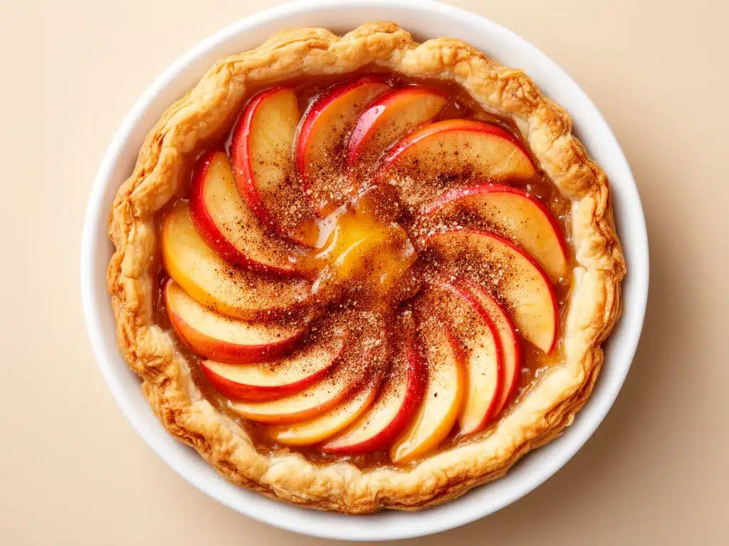 Herbstliche Apfel-Tarte mit Zimt: Einfach & Schnell 4 Apfel-Tarte mit Zimt preparation steps