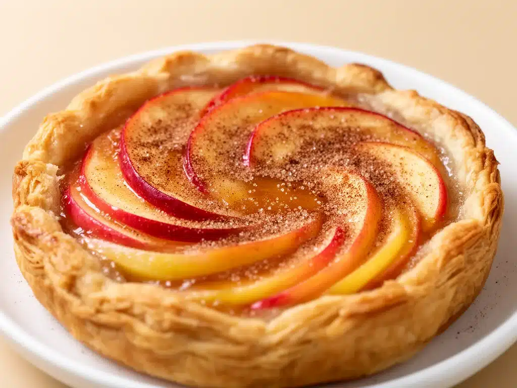 Apfel-Tarte mit Zimt - featured image