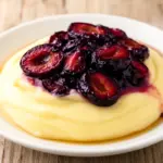 Bayerische Creme mit Zwetschgen - featured image