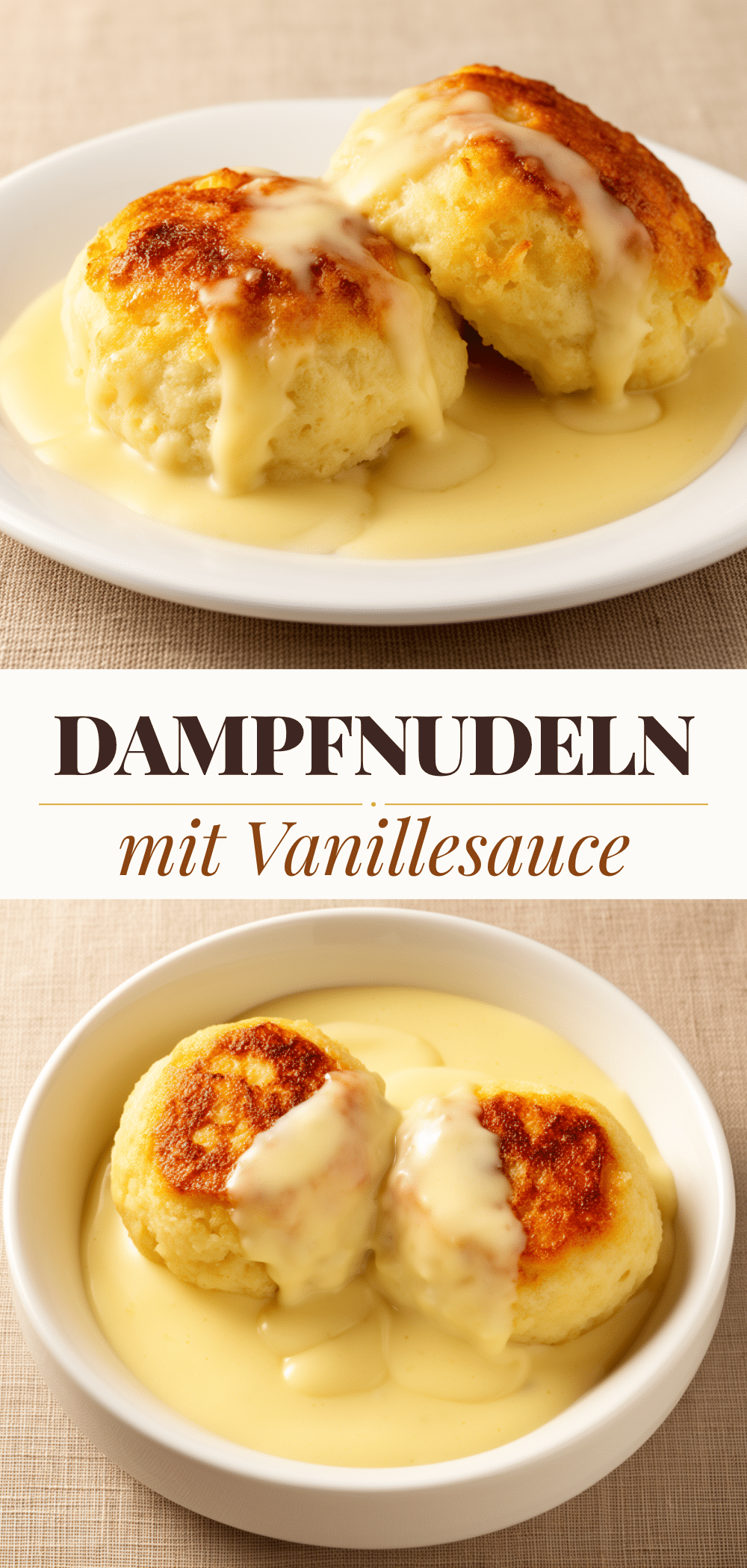 Bayerische Dampfnudeln: Cremige Vanillesauce in 45 Min 5 Bayerische Dampfnudeln recipe