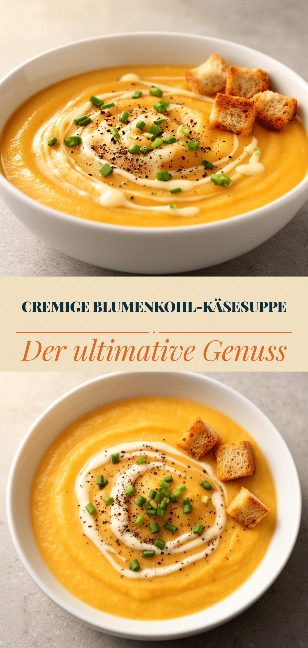 Cremige Blumenkohl-Käsesuppe: Das perfekte Rezept in 20 Min 5 Cremige Blumenkohl-Käsesuppe recipe